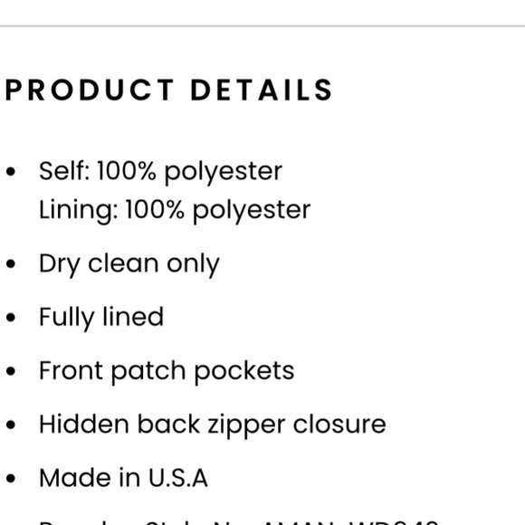 NWT Amanda Uprichard Ace Mini dress in Pacifica Blue. - Picture 4 of 5